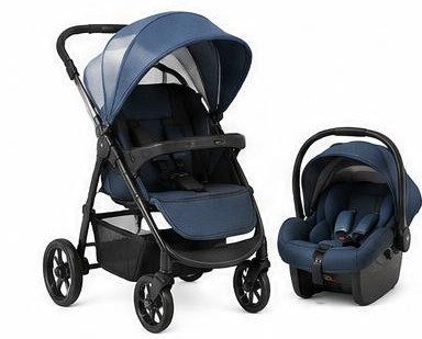 Travel system carrinho + bebê conforto